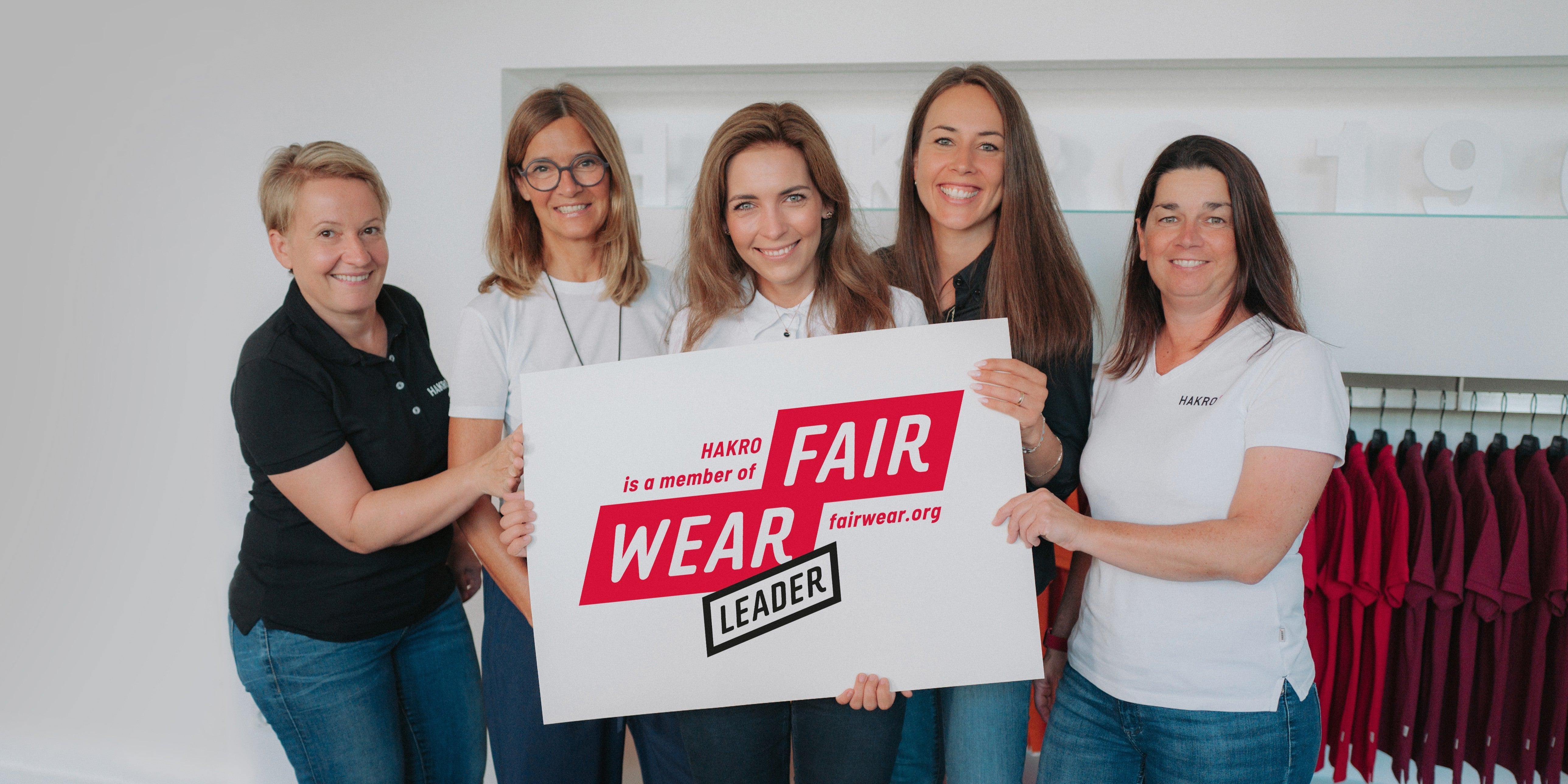 HAKRO bleibt Fair Wear Leader