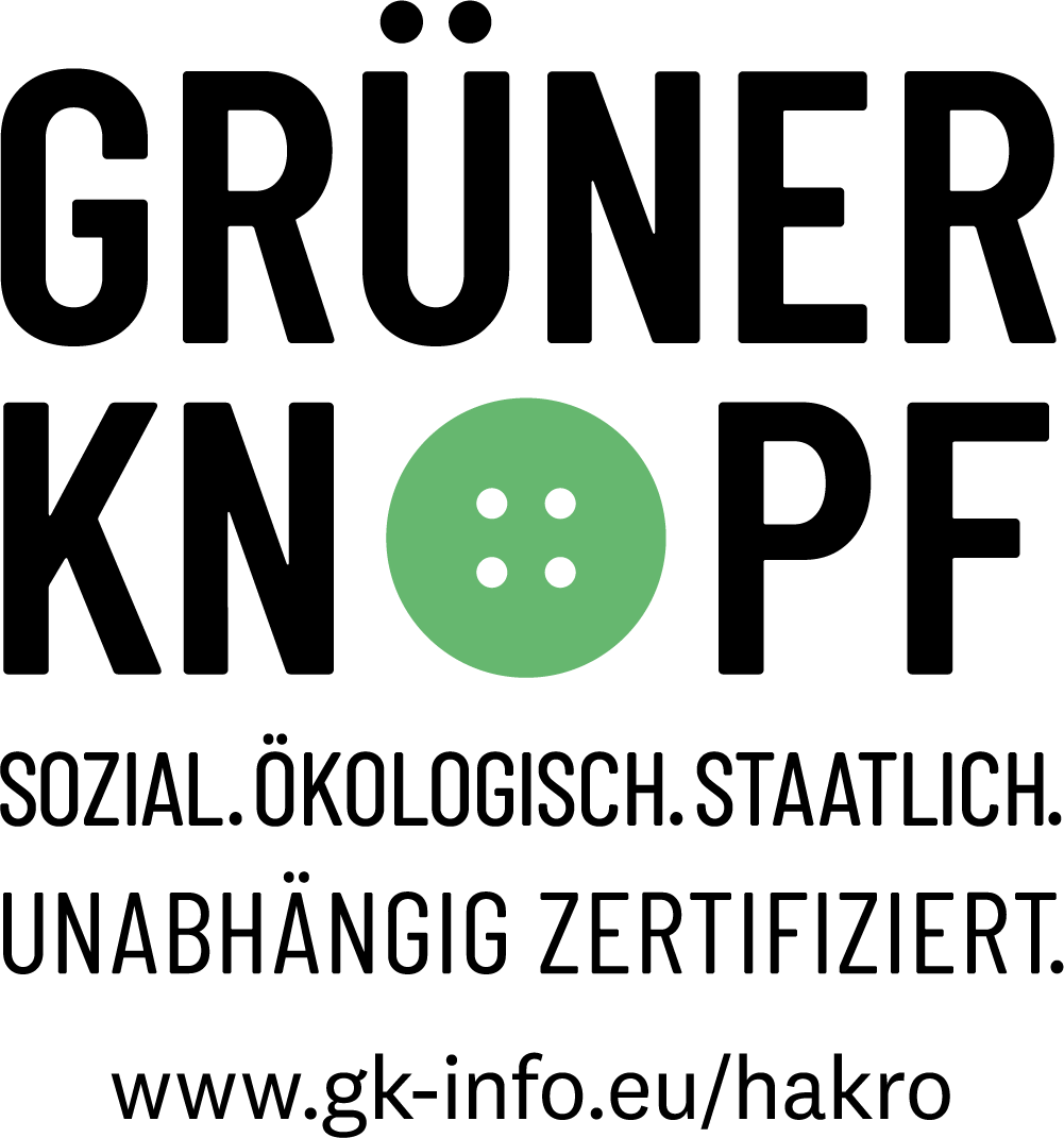 GRÜNER KNOPF FÜR KOLLEKTIONSLINE ORGANIC