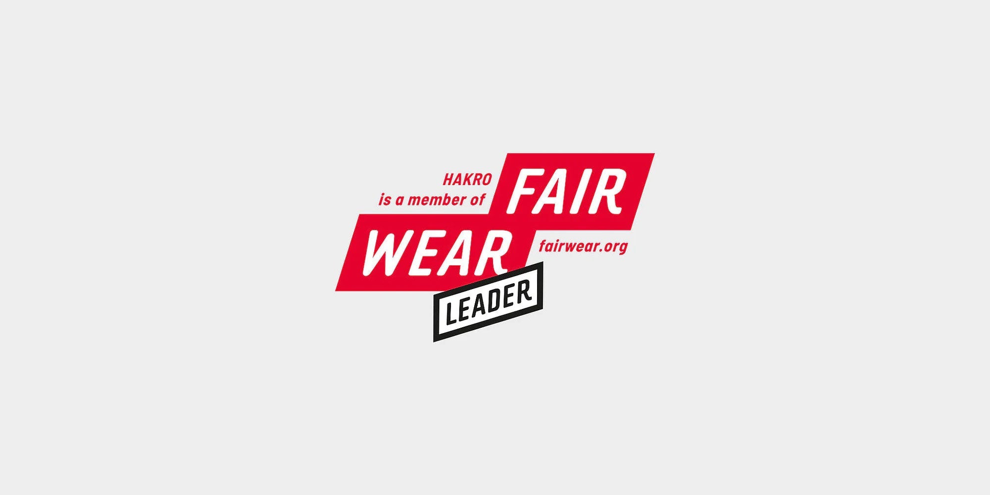 HAKRO ist Fair Wear Leader