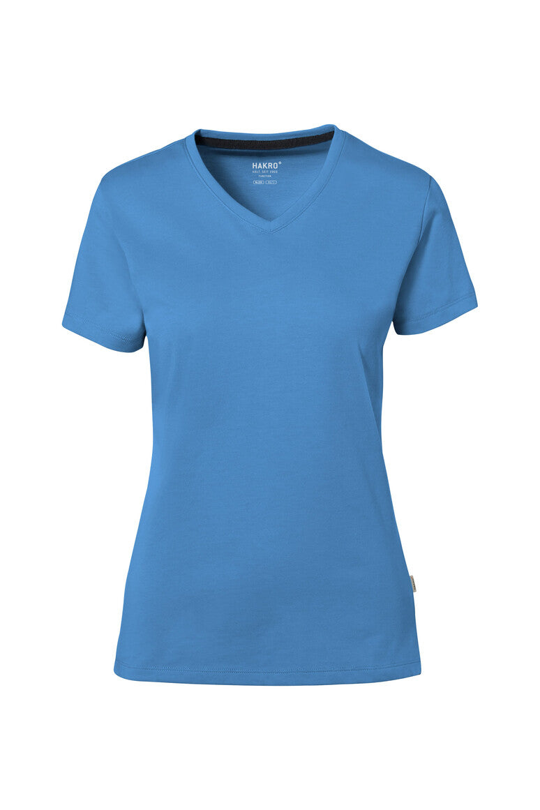 NO.169 - HAKRO COTTON TEC® Damen V-Shirt