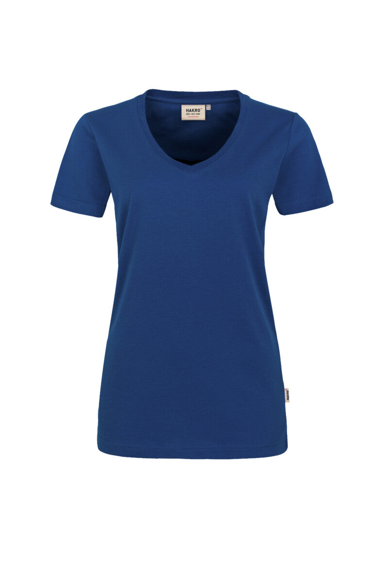 NO.181 - HAKRO Damen V-Shirt MIKRALINAR®