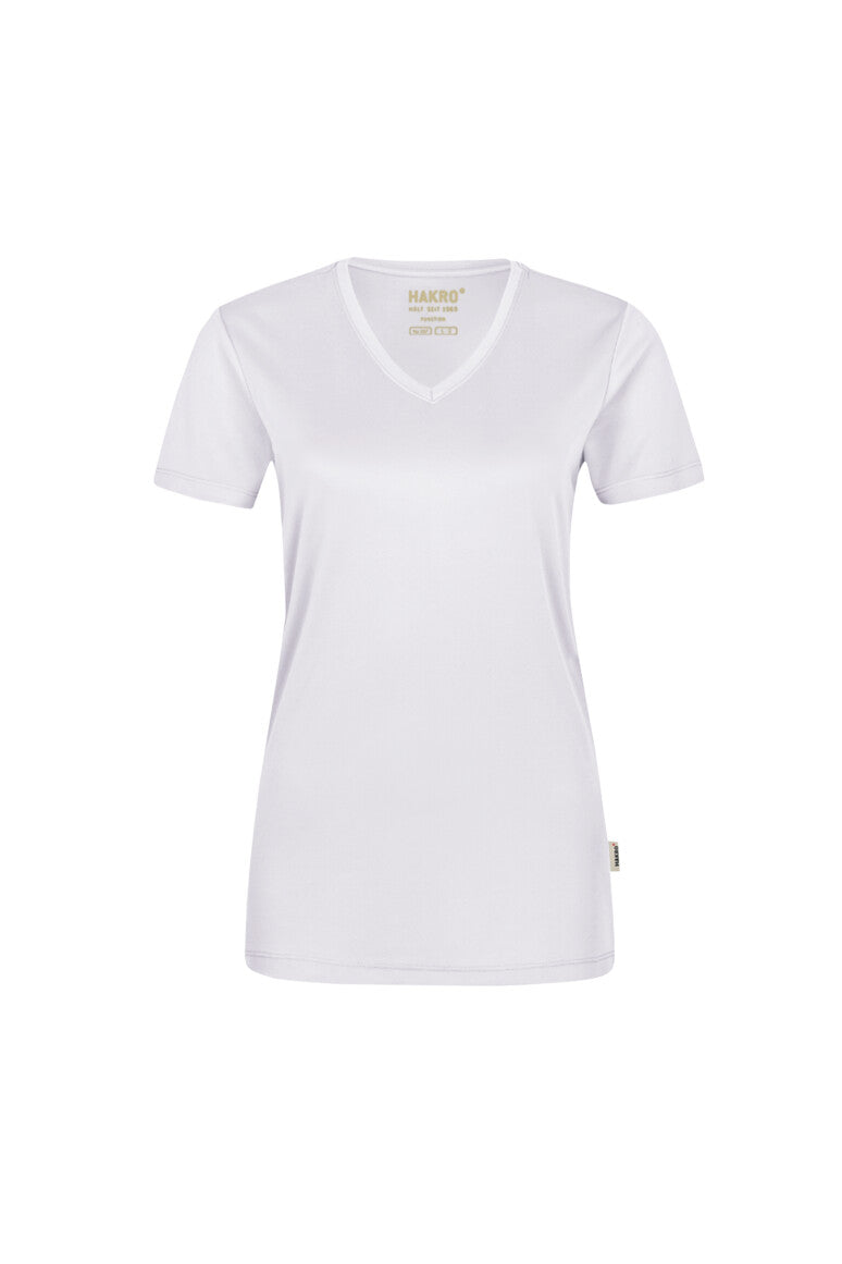 NO.187 - HAKRO Damen V-Shirt COOLMAX®