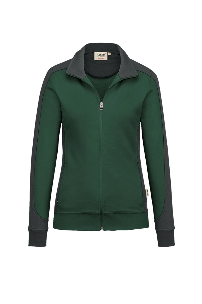 NO.277 - HAKRO Damen Sweatjacke Contrast MIKRALINAR®