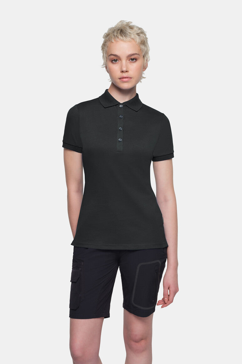 NO. 214 – HAKRO COTTON TEC® Damen Poloshirt