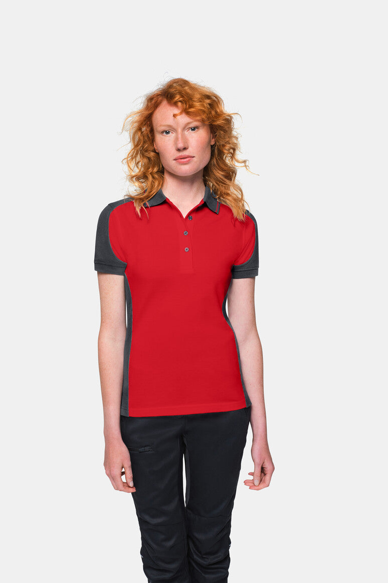 NO.239 - HAKRO Damen Poloshirt Contrast MIKRALINAR®