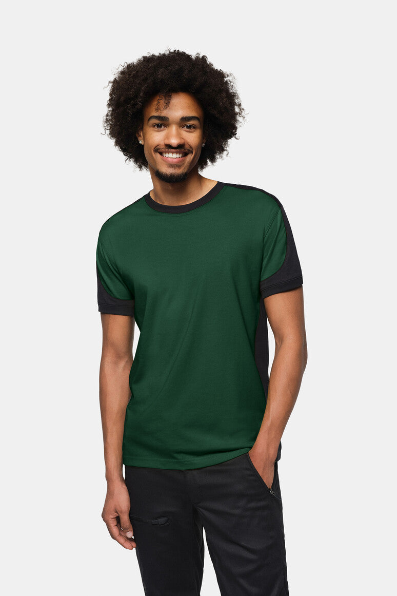 NO.590 - HAKRO T-Shirt Contrast MIKRALINAR® ECO