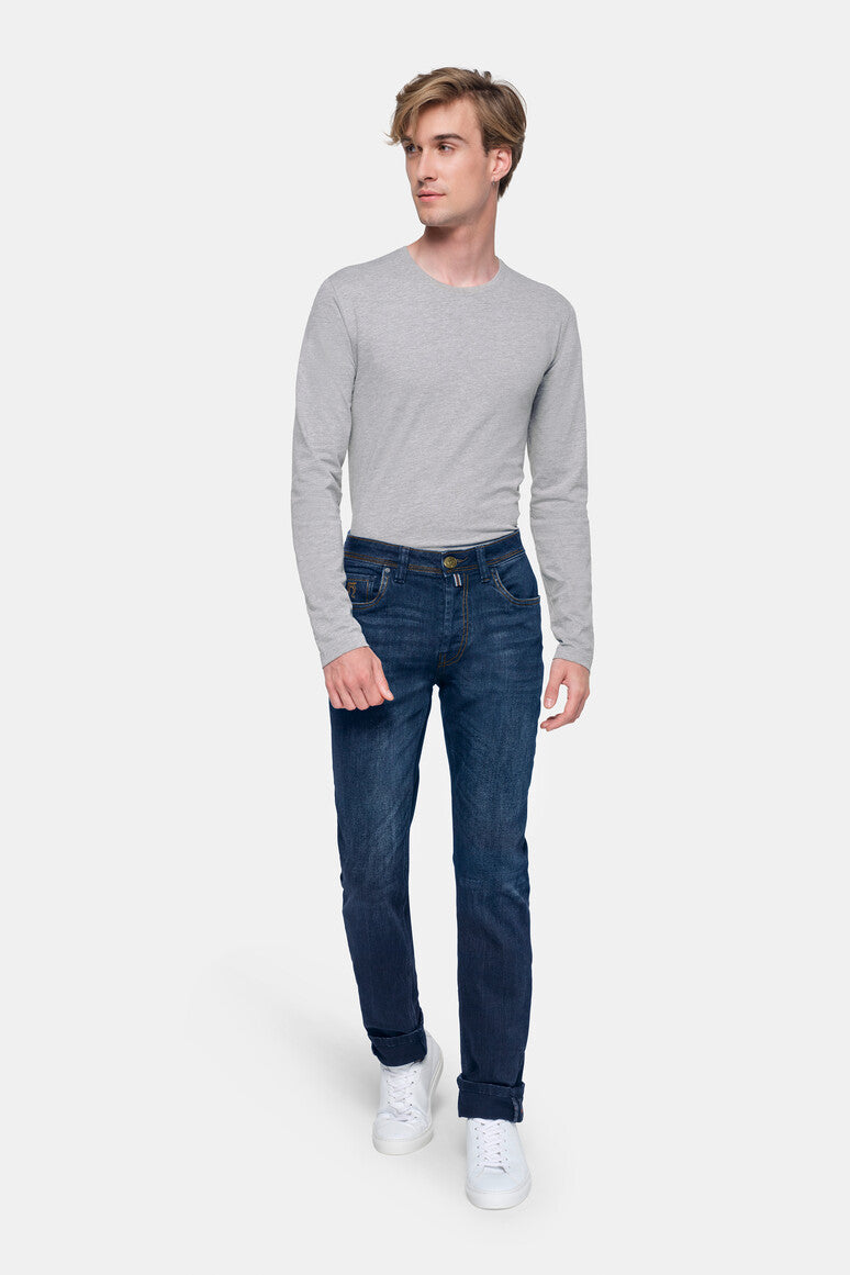 NO.731 - HAKRO 5-Pocket-Jeanshose X-Stretch ECO