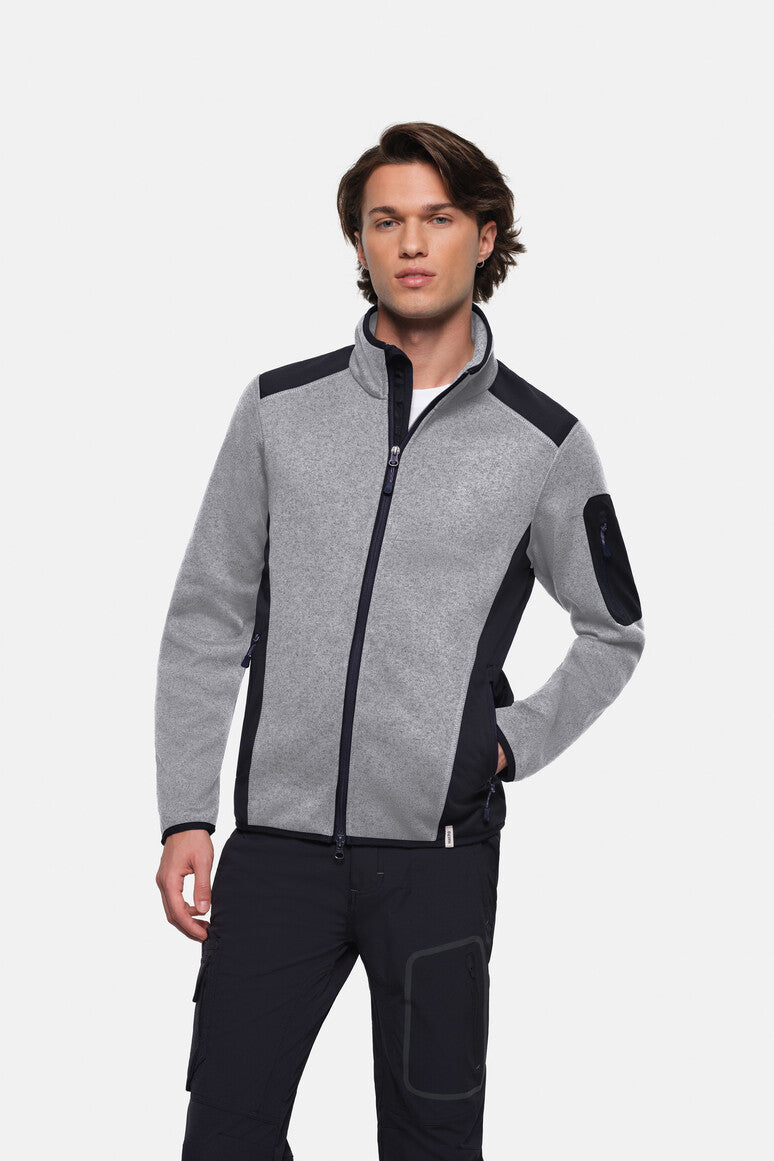 NO. 836 – HAKRO Strickfleecejacke