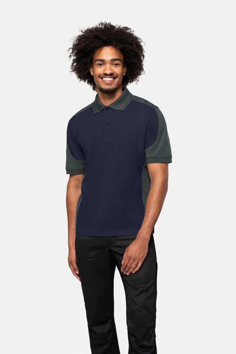 NO.839 - HAKRO Poloshirt Contrast MIKRALINAR®